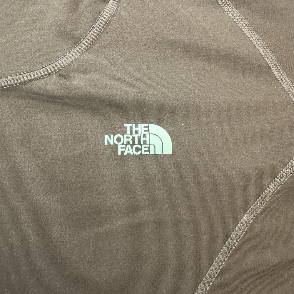 The North Face VaporWick Hoodie Pullover Stretch Brown Womens L Trail - Picture 2 of 10